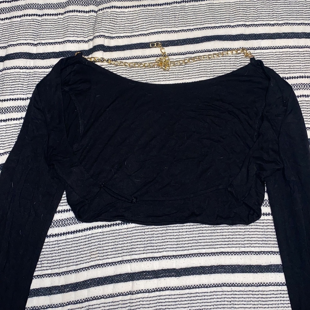 Backless Chain Croptop - Picture 2 of 2